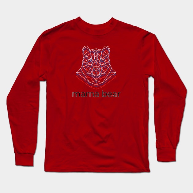 mama bear Long Sleeve T-Shirt by DoggoLove